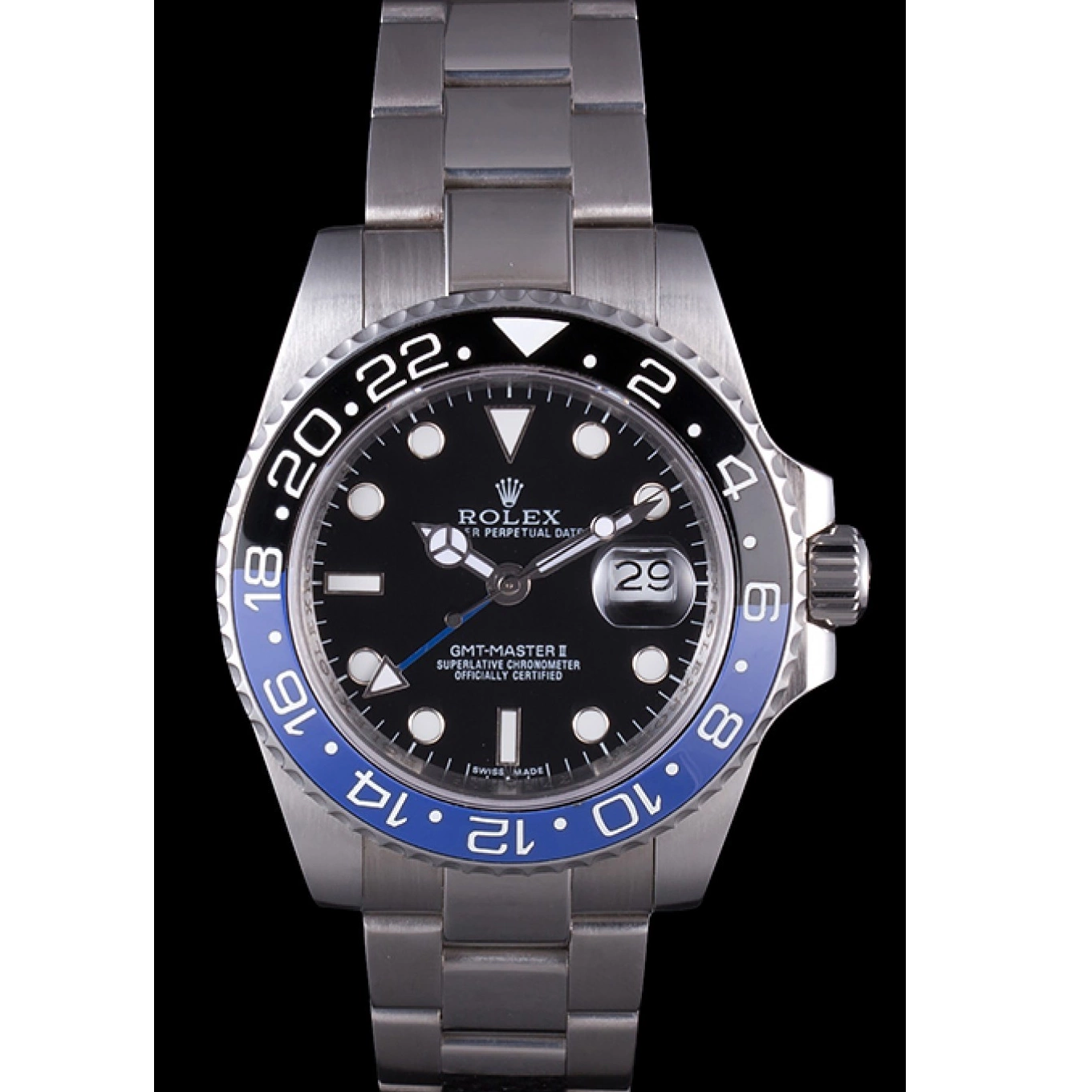 Best AAA Replica Sites II GMT BEZEL Rolex 621393 MASTER rl431 BLACK BLUE 2013 0726